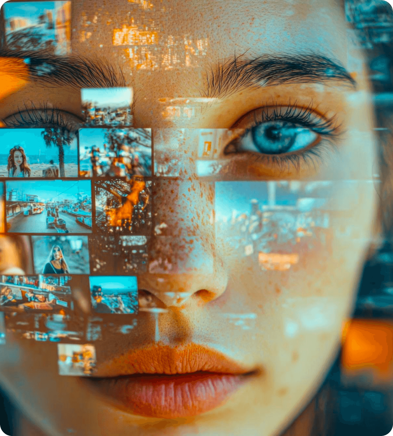 AI Scanning Portrait